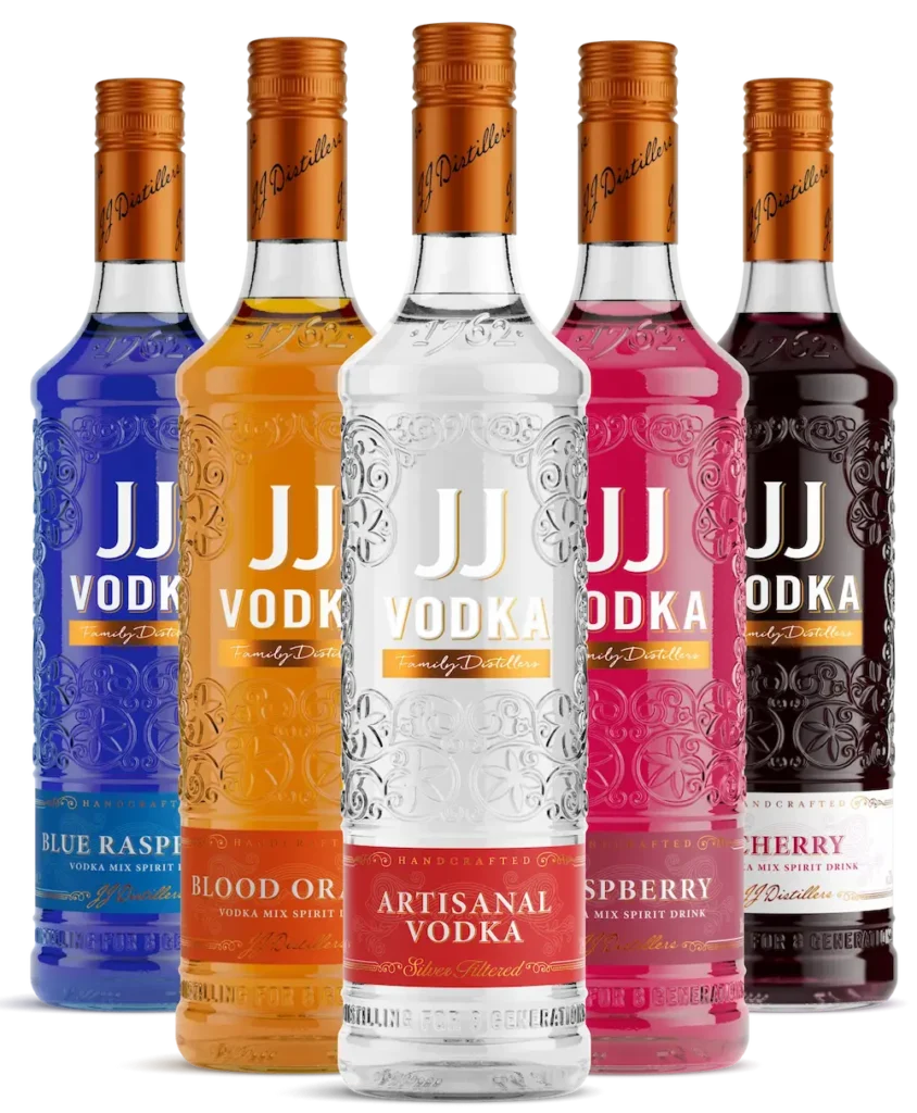 JJ Vodka wszystkie smaki