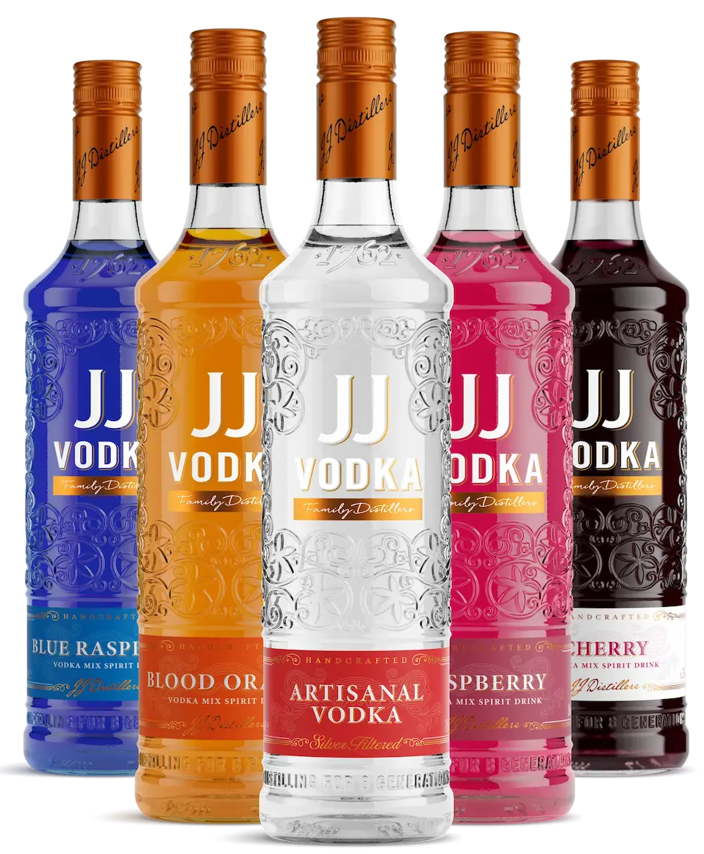 JJ Vodka wszystkie smaki