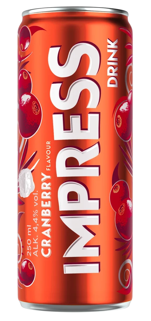 Impress Cranberry can